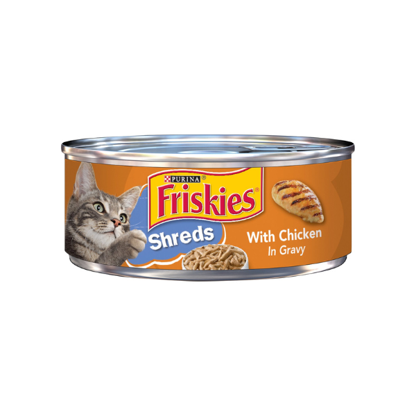 Friskies Shreds With Chicken In Gravy Friskies Shreds With Chicken In Gravy